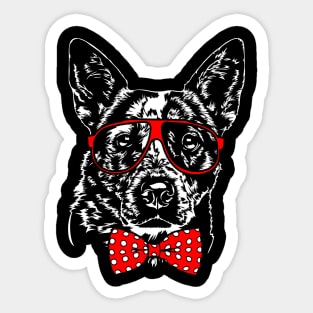 Cute Australian Cattle Dog Heeler dog lover Sticker